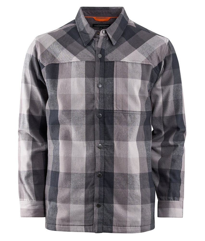 Grundéns Košile Bankside Lined Shacket Anchor Plaid - XXL