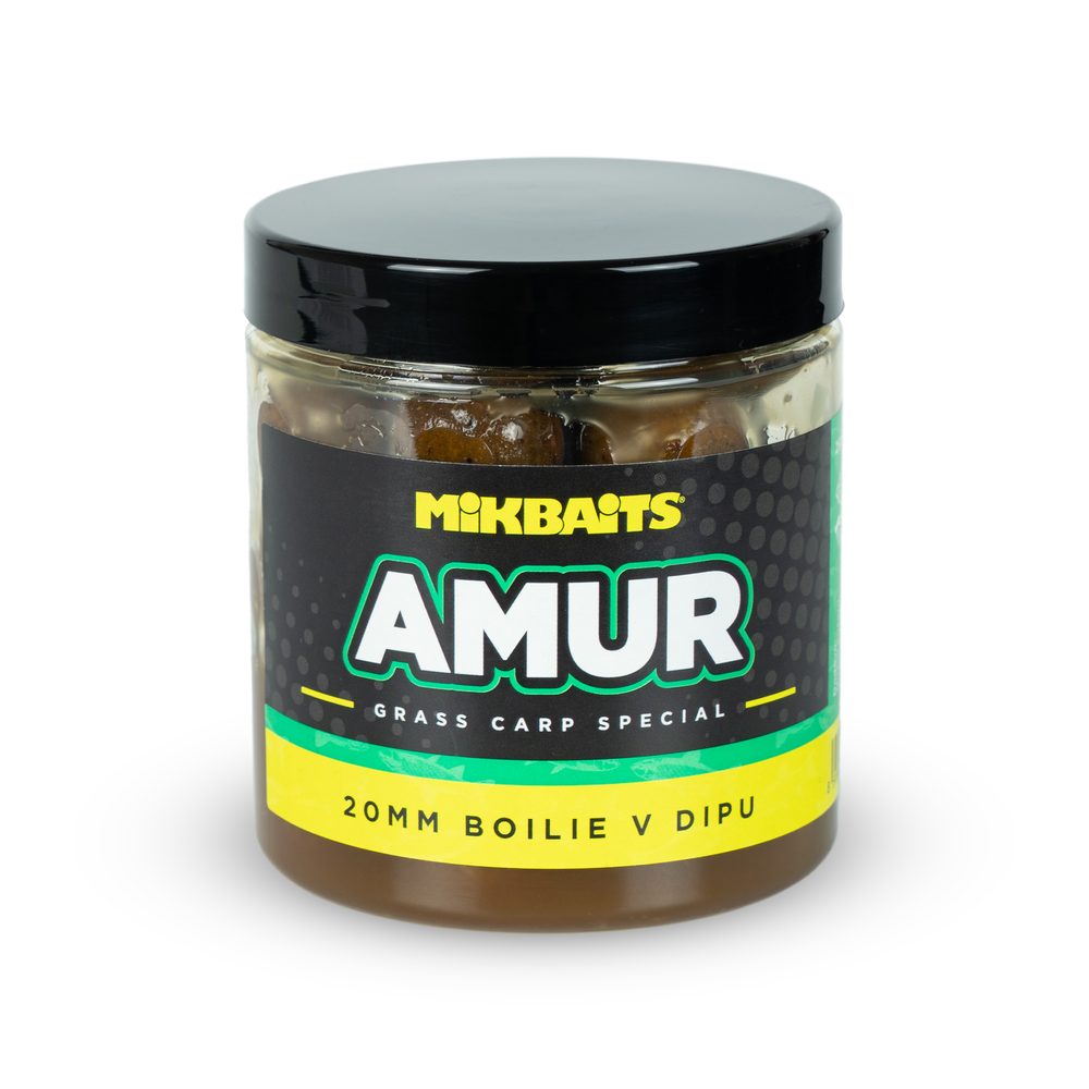 E-shop Mikbaits Boilie v dipu Amur range 250ml - 20mm,Mikbaits Boilie v dipu Amur range 250ml - 20mm