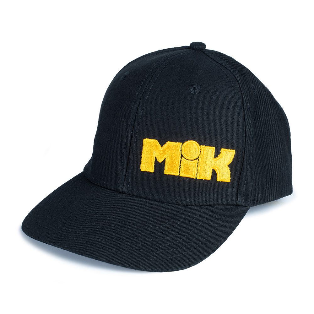 E-shop Mikbaits Kšiltovka MiK Trucker černá,Mikbaits Kšiltovka MiK Trucker černá