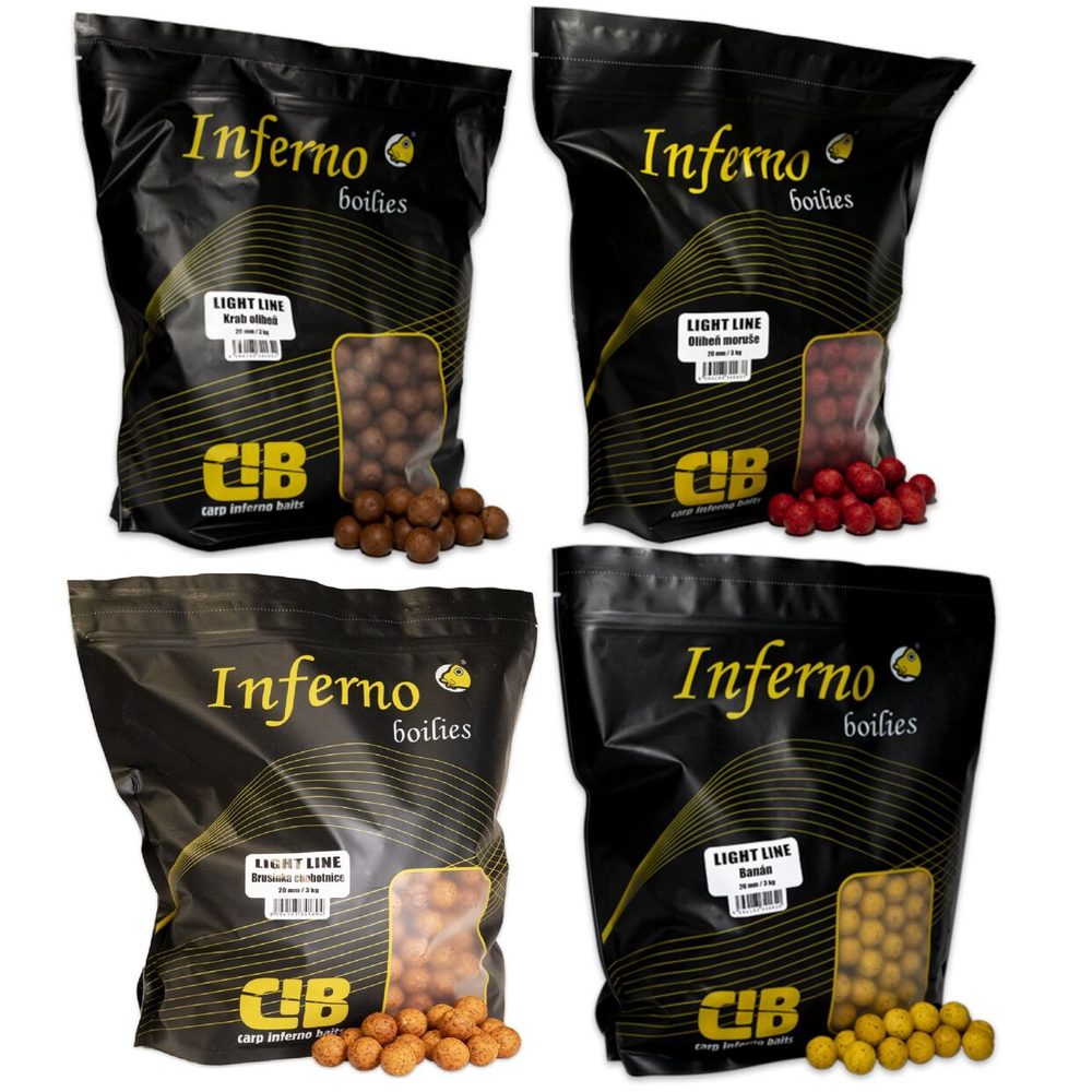 E-shop Carp Inferno Boilies Light Line 20mm 3kg,Carp Inferno Boilies Light Line 20mm 3kg