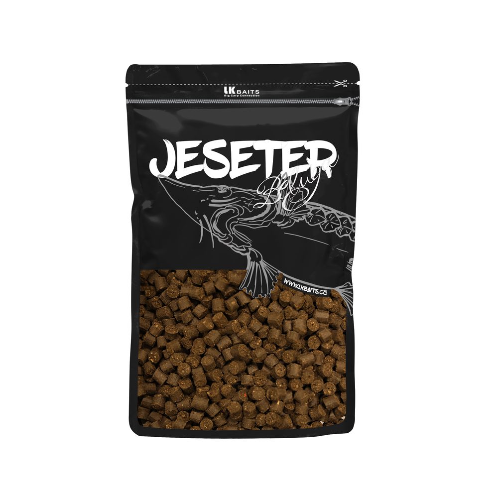 Fotografie LK Baits Pelety Jeseter Special pellets 1kg - Beluga Halibut 12mm