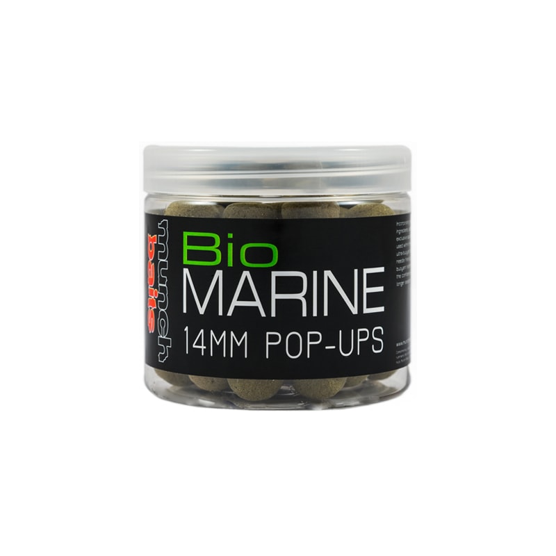 Fotografie Munch Baits Plovoucí boilie Pop-Ups Bio Marine 100g - 14mm