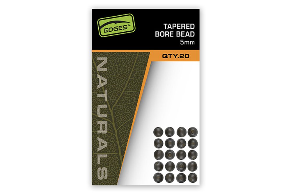 Fox Korálky Edges Naturals Tapered Bore Bead 5mm 20ks
