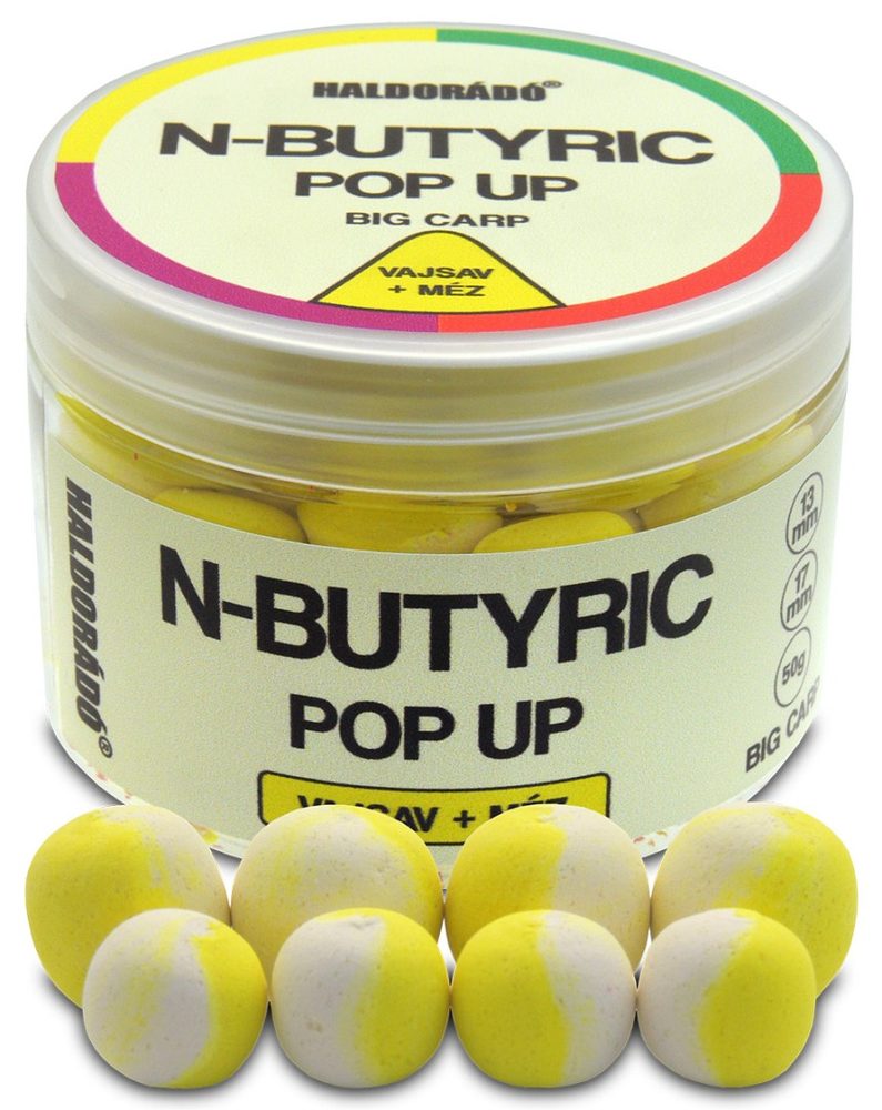 E-shop Haldorádó Pop-Up N-Butyric Big Carp 13/17mm 50g,Haldorádó Pop-Up N-Butyric Big Carp 13/17mm 50g
