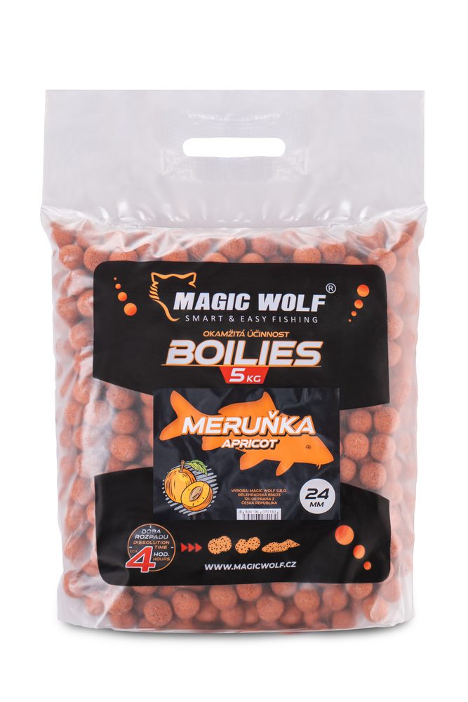 E-shop Magic Wolf Krmné Boilie 24mm 5kg,Magic Wolf Krmné Boilie 24mm 5kg
