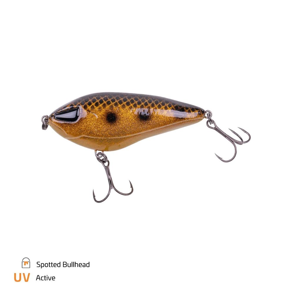 Zeck Wobler Rogue Glider 8cm - Spotted Bullhead,Zeck Wobler Rogue Glider 8cm - Spotted Bullhead
