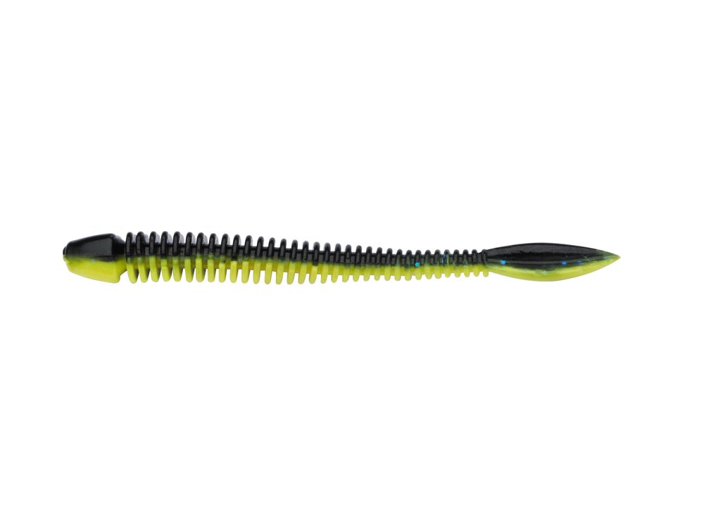 Fotografie Berkley Nástraha PowerBait Power Flail Black/Sunshine Yellow - 5cm