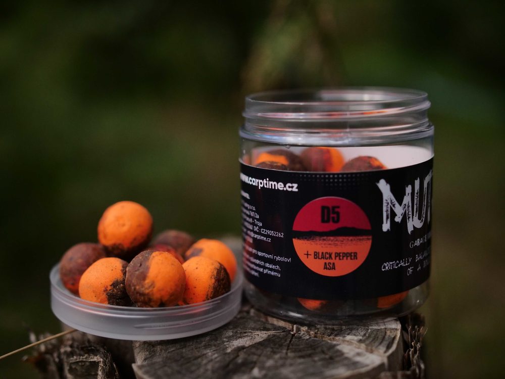 E-shop G.B.U. Boilies Mutant D5 + Black Pepper + ASA - 20mm,G.B.U. Boilies Mutant D5 + Black Pepper + ASA - 20mm