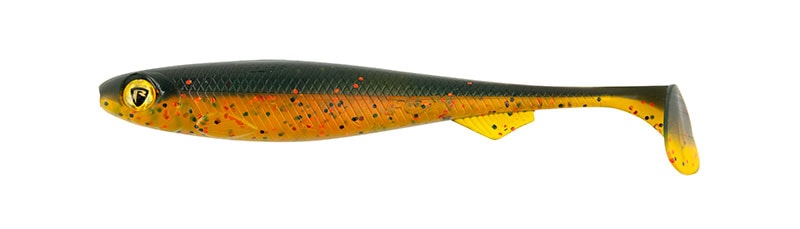 E-shop Fox Rage Gumová nástraha Slick Shad Ultra UV Dark Oil - 11cm