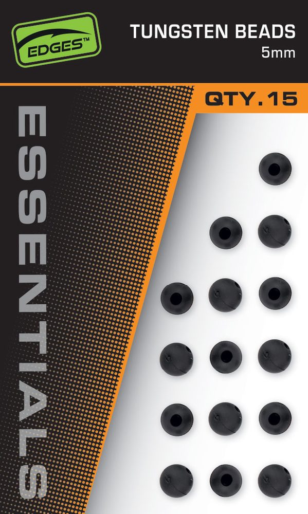 E-shop Fox Zarážky Edges Essentials Tungsten Beads 5mm 15ks,Fox Zarážky Edges Essentials Tungsten Beads 5mm 15ks