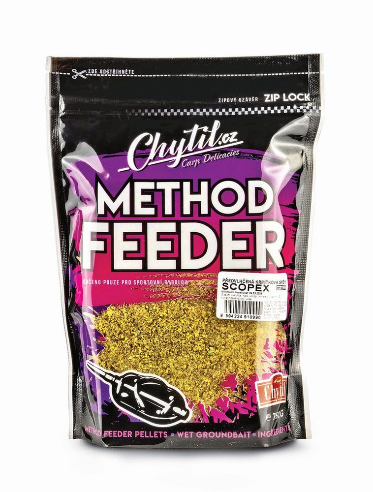 E-shop Chytil Method předvlhčená krmítková směs 750g - Scopex,Chytil Method předvlhčená krmítková směs 750g - Scopex