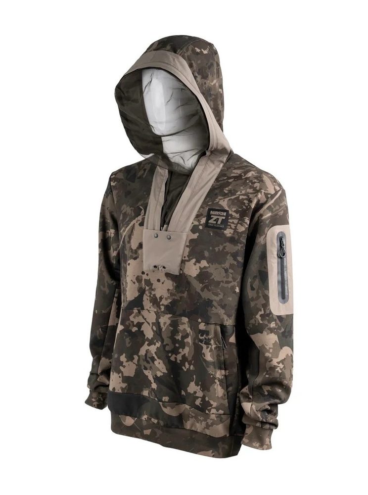 E-shop Nash Rybářská Mikina ZT Lite Luxe Hoody Camo - L,Nash Rybářská Mikina ZT Lite Luxe Hoody Camo - L