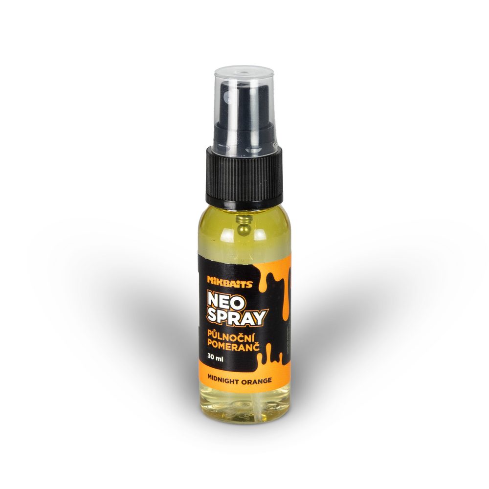 E-shop Mikbaits Neo spray 30ml - Půlnoční pomeranč,Mikbaits Neo spray 30ml - Půlnoční pomeranč