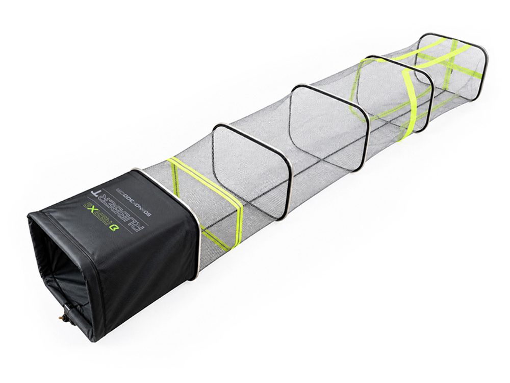 Delphin Úlovková síť REAXE RubberTunnel - 50x40cm / 300cm,Delphin Úlovková síť REAXE RubberTunnel - ...