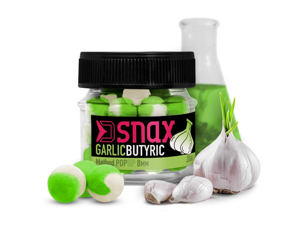 Delphin Plovoucí nástraha D Snax Pop Česnek-Butyric 20g - 10mm