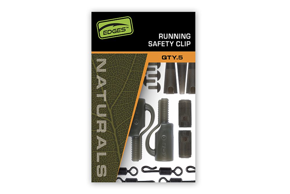 Fox Závěsky Edges Naturals Running Safety Clip Kit 5ks