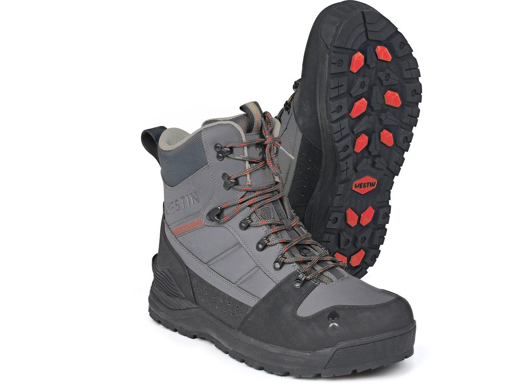 Fotografie Westin Brodicí obuv W6 Wading Boot Dark Shadow Cleated - 43
