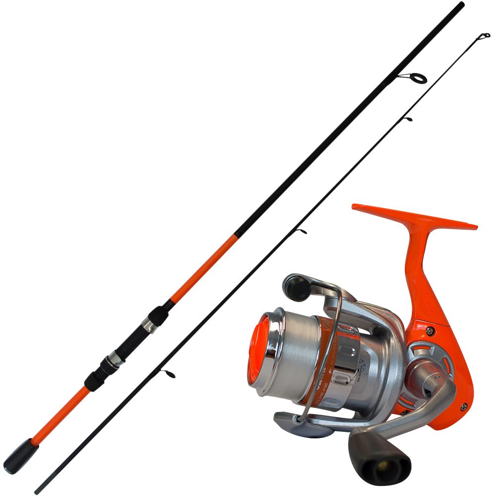 E-shop DAM Dětský set Vibe Combo 180cm 5-20g oranžový,DAM Dětský set Vibe Combo 180cm 5-20g oranžový
