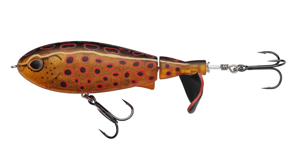 E-shop Berkley Wobler Screaming Choppo Brown Frog - 11cm 29g,Berkley Wobler Screaming Choppo Brown Frog - 11cm 29g