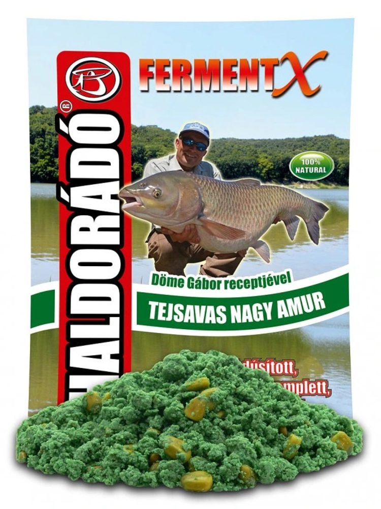 E-shop Haldorádó Vnadící směs FermentX/Syrovátka 900g - Amur,Haldorádó Vnadící směs FermentX/Syrovátka 900g - Amur