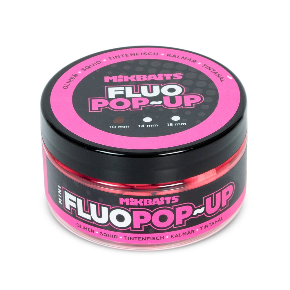 E-shop Mikbaits Mini Plovoucí fluo boilie 10mm 100ml - Oliheň,Mikbaits Mini Plovoucí fluo boilie 10mm 100ml - Oliheň