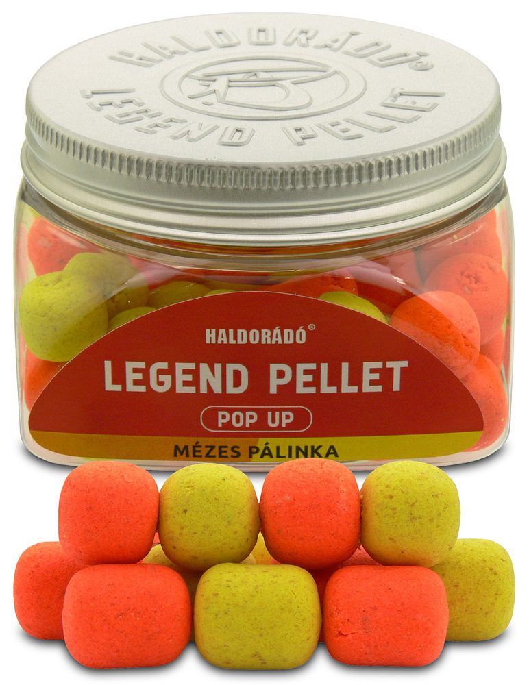 E-shop Haldorádó Pelety Legend Pellet Pop-Up 12+16mm 50g - Medová pálenka,Haldorádó Pelety Legend Pellet Pop-Up 12+16mm 50g - Medová pálenka