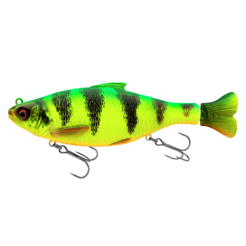 E-shop Savage Gear Wobler 3D Hard Pulsetail Roach Slow Sinking Firetiger - 13,5cm 40g,Savage Gear Wobler 3D Hard Pulsetail Roach Slow Sinking Firetiger - 13,