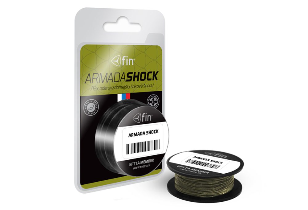 E-shop Delphin Šňůra Armada Shock - 0,18mm 18kg 20m,Delphin Šňůra Armada Shock - 0,18mm 18kg 20m