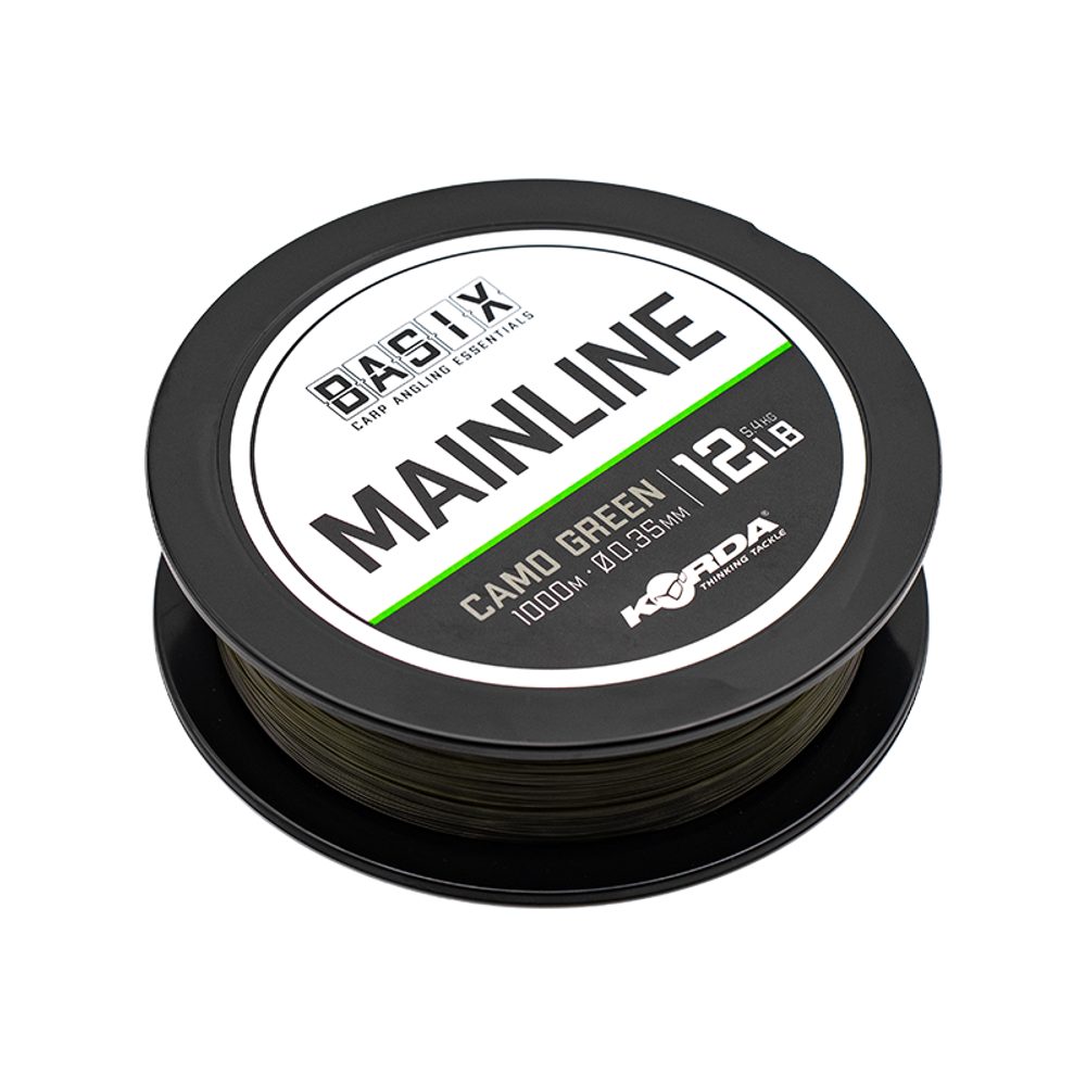E-shop Korda Vlasec Basix Main Line - 0,40mm 1000m,Korda Vlasec Basix Main Line - 0,40mm 1000m