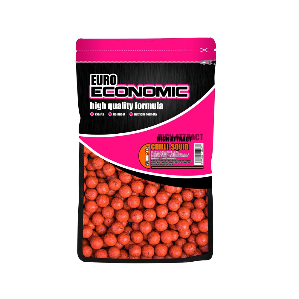 E-shop LK Baits Boilie Euro Economic Chili Squid 1kg