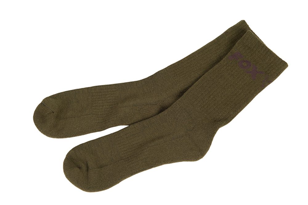 E-shop Fox Ponožky Green Socks 3-Pack - 10-13 (EU 44-46),Fox Ponožky Green Socks 3-Pack - 10-13 (EU 44-46)