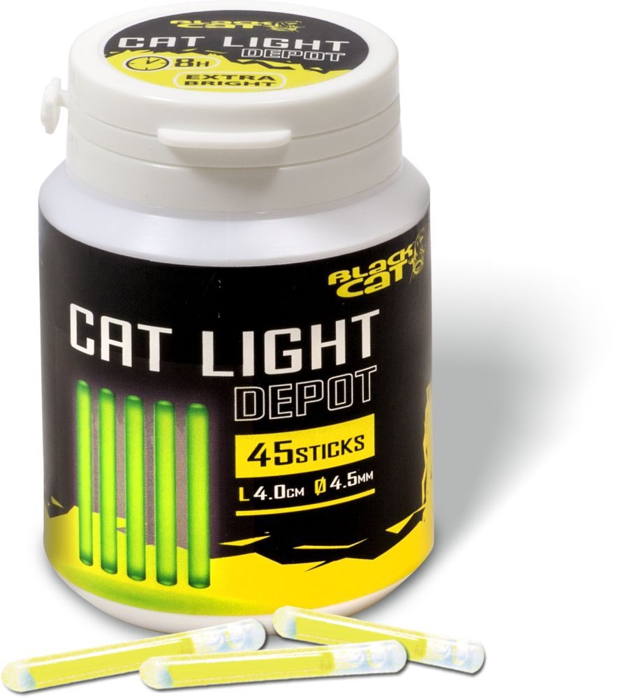 Fotografie Black Cat Chemická světla Cat Light Depot 4,5mm 45ks