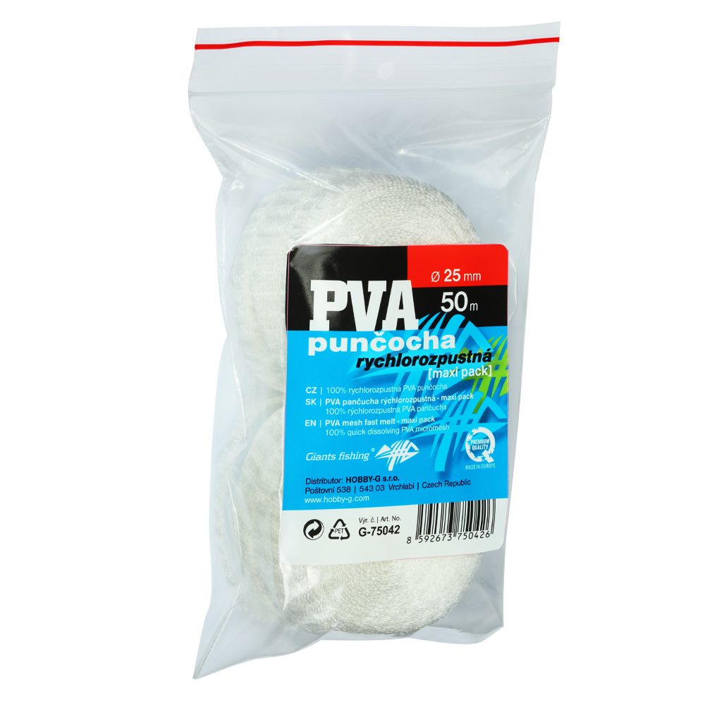 E-shop Giants fishing PVA náhradní punčocha Mesh Fast Melt Refill 25mm/50m (maxi pack),Giants fishing PVA náhradní punčocha Mesh Fast Melt Refill 25mm/50m (m