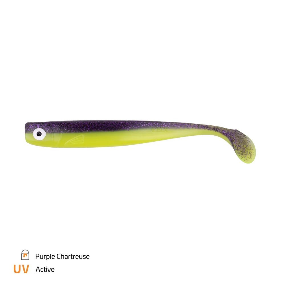 E-shop Zeck Gumová nástraha Zander Gummi 16cm - Purple Chartreuse,Zeck Gumová nástraha Zander Gummi 16cm - Purple Chartreuse