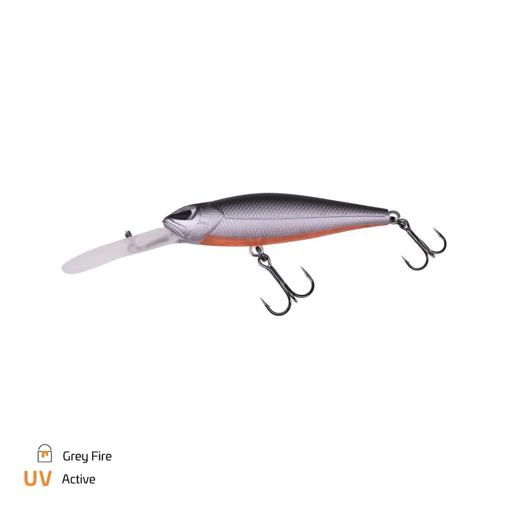 Zeck Wobler Hitch 60 SU - Grey Fire