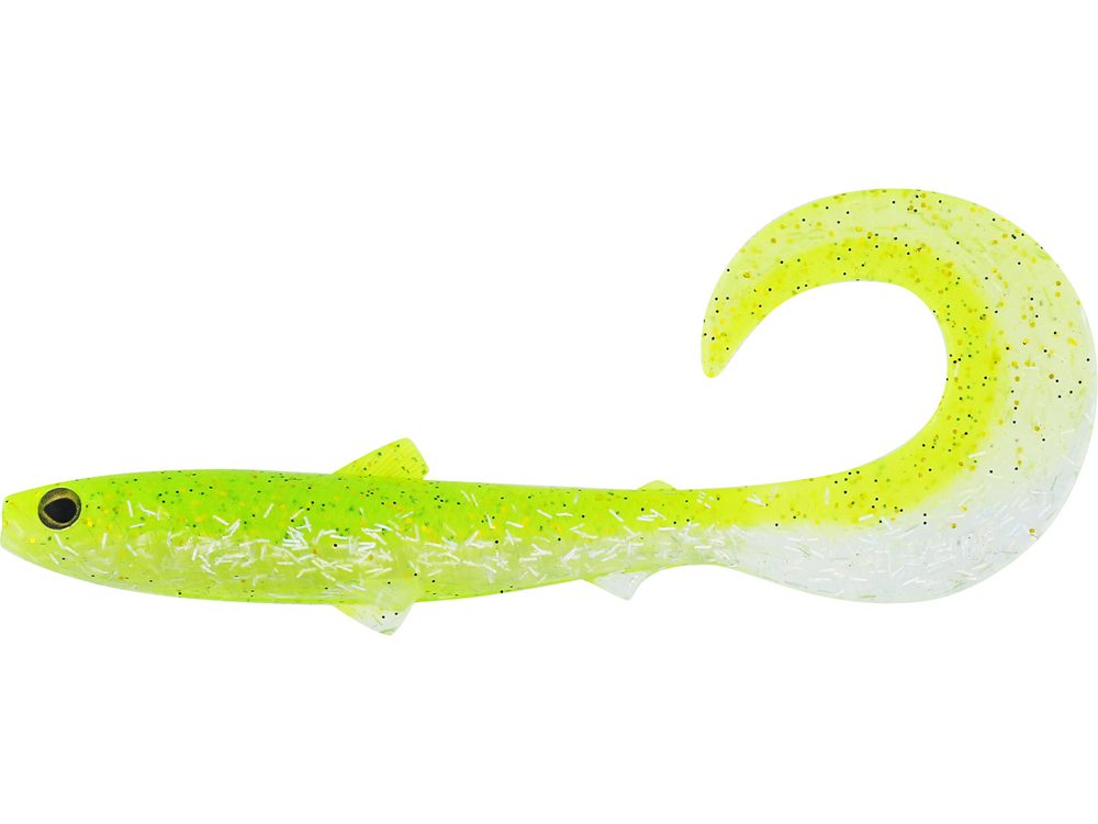 E-shop Westin Gumová nástraha Bullteez Curltail Holy Chartreuse - 10cm 6g,Westin Gumová nástraha Bullteez Curltail Holy Chartreuse - 10cm 6g
