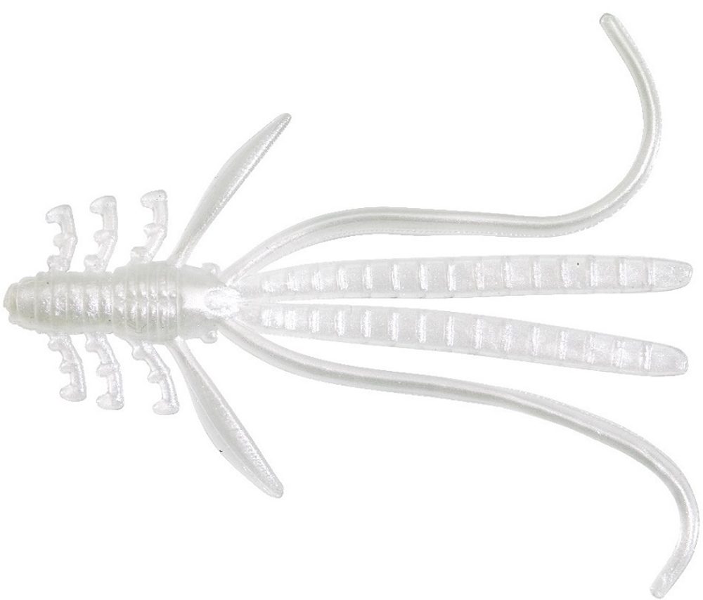 E-shop Gunki Gumová nástraha Nymfy Naiad White Flash - 10cm 5ks,Gunki Gumová nástraha Nymfy Naiad White Flash - 10cm 5ks