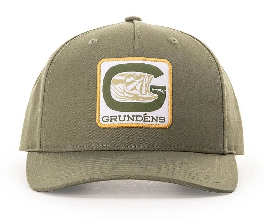 Grundéns Kšiltovka G Bass Trucker Army Olive O/S