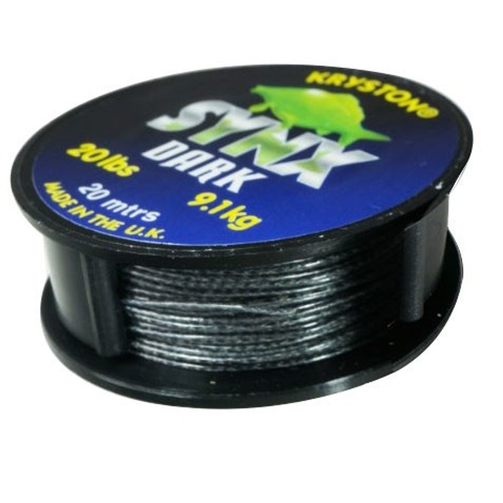 E-shop Kryston Šňůrka Synx Dark Silt 20m - 20lb,Kryston Šňůrka Synx Dark Silt 20m - 20lb
