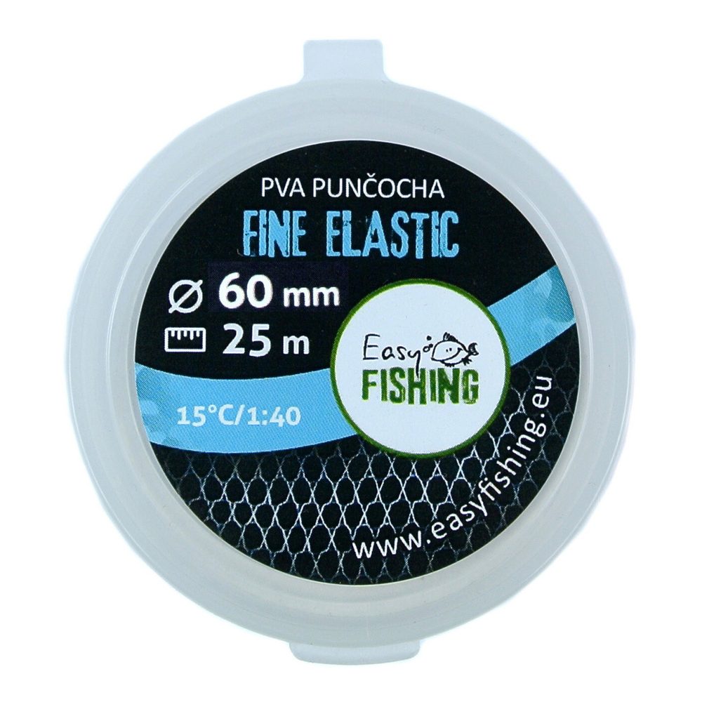 EasyFISHING Náhradní PVA punčocha Elastic Fine 25m - 60mm