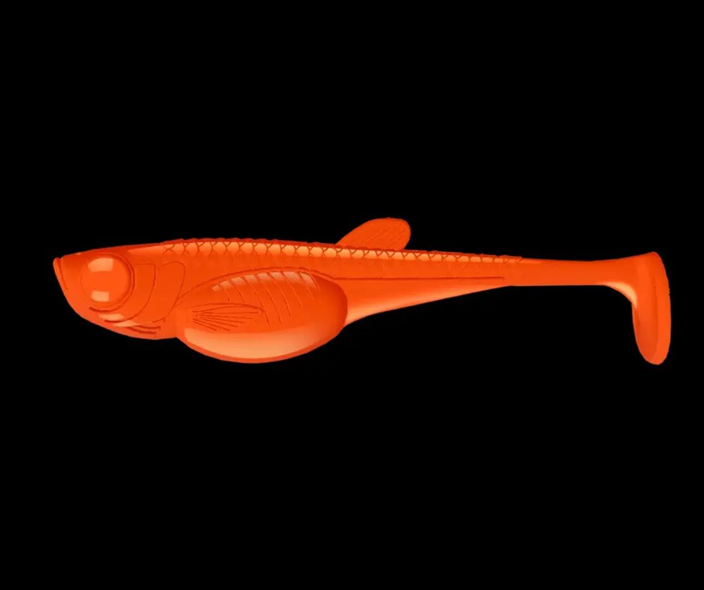 E-shop Libra Lures Gumová nástraha Embrion Shad 3″ 8ks - Hot Orange 011,Libra Lures Gumová nástraha Embrion Shad 3″ 8ks - Hot Orange 011