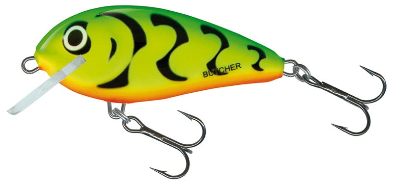 E-shop Salmo Wobler Butcher Floating Green Tiger - 5cm 5g,Salmo Wobler Butcher Floating Green Tiger - 5cm 5g