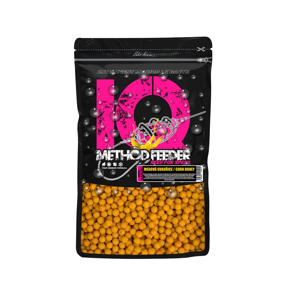 LK Baits Boilie IQ Method Feeder 10-12mm 600g - Maďarský Med