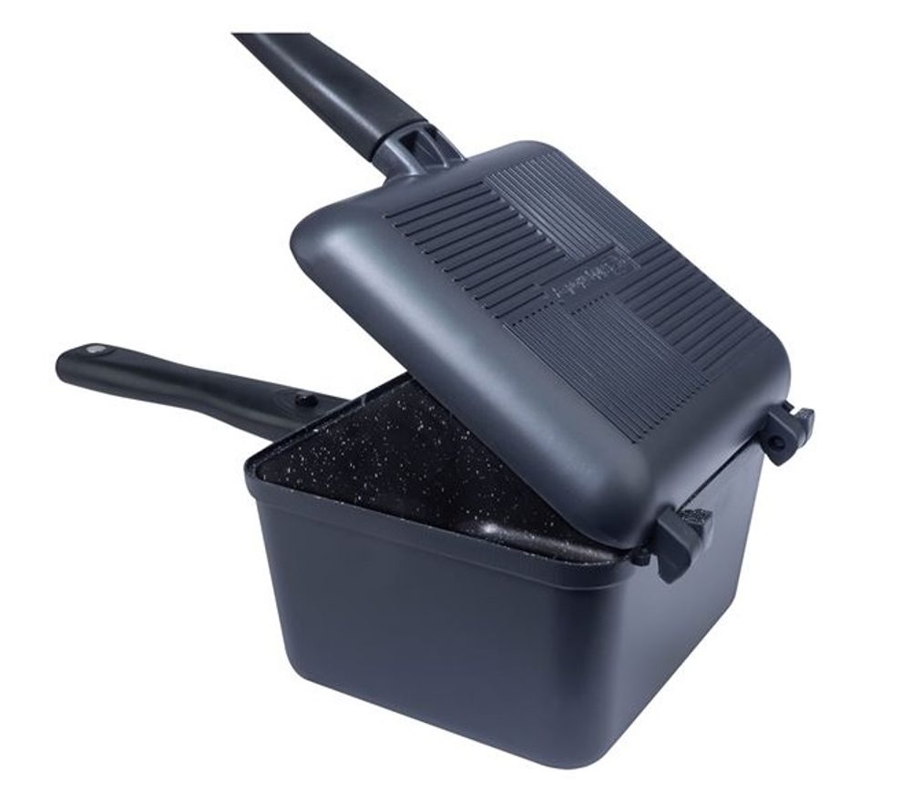 RidgeMonkey Pánev Connect Deep Pan and Griddle Granite Edition