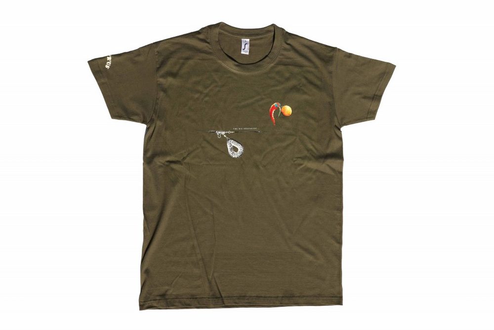 E-shop Carp ´R´ Us Tričko Mouthsnagger army zelená,Carp ´R´ Us Tričko Mouthsnagger army zelená
