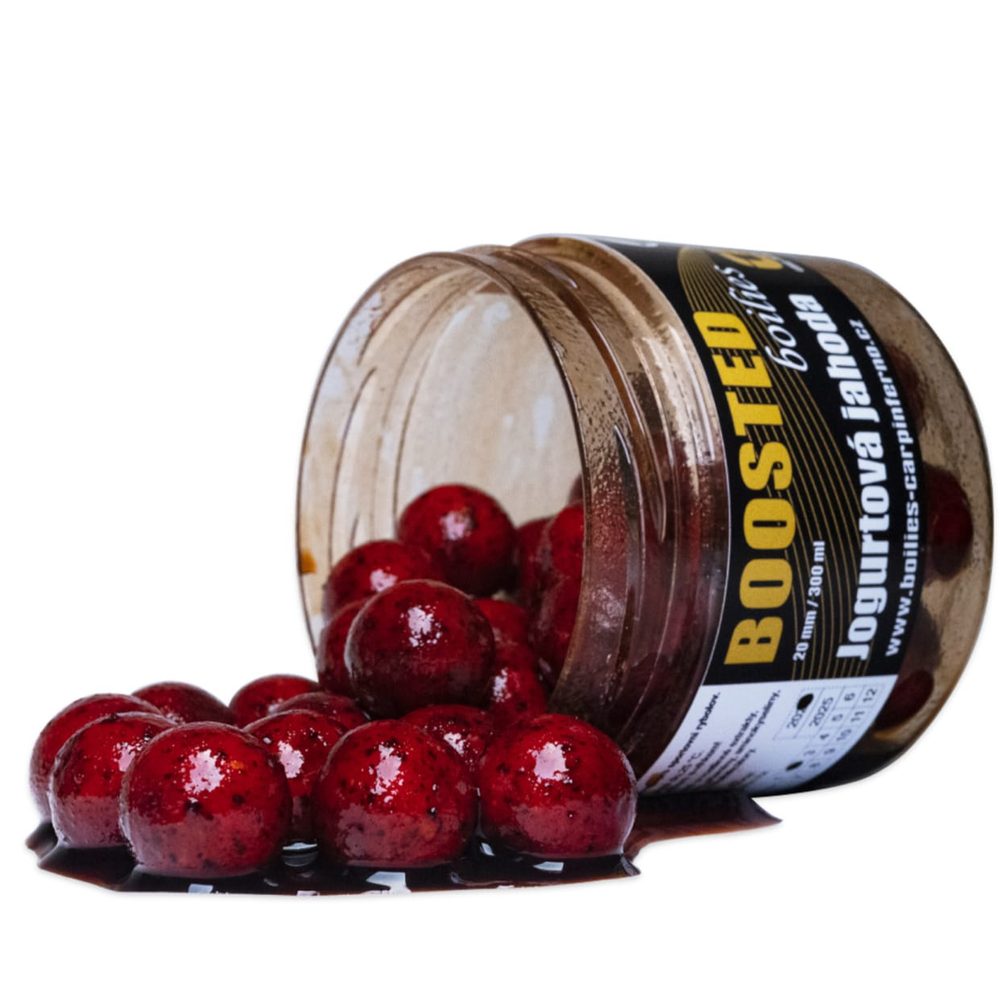 E-shop Carp Inferno Boosted Boilies Nutra Line 20mm 300ml - Jogurtová Jahoda,Carp Inferno Boosted Boilies Nutra Line 20mm 300ml - Jogurtová Jahoda