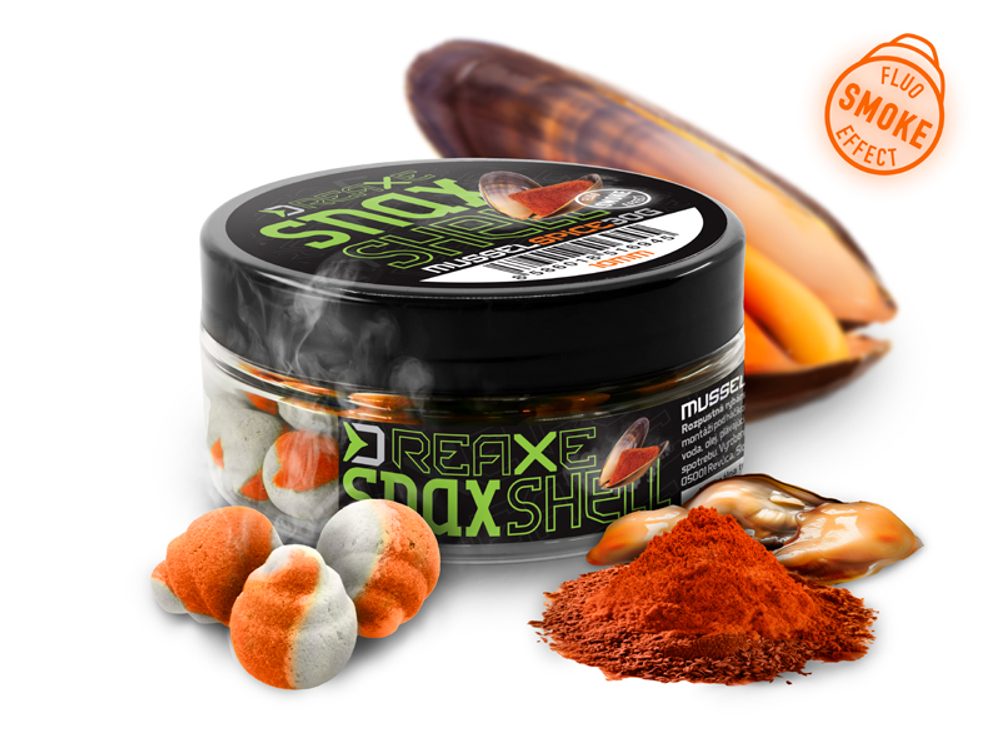 E-shop Delphin Nástraha D Snax Shell Mušle-Koření - 10mm 30g,Delphin Nástraha D Snax Shell Mušle-Koření - 10mm 30g