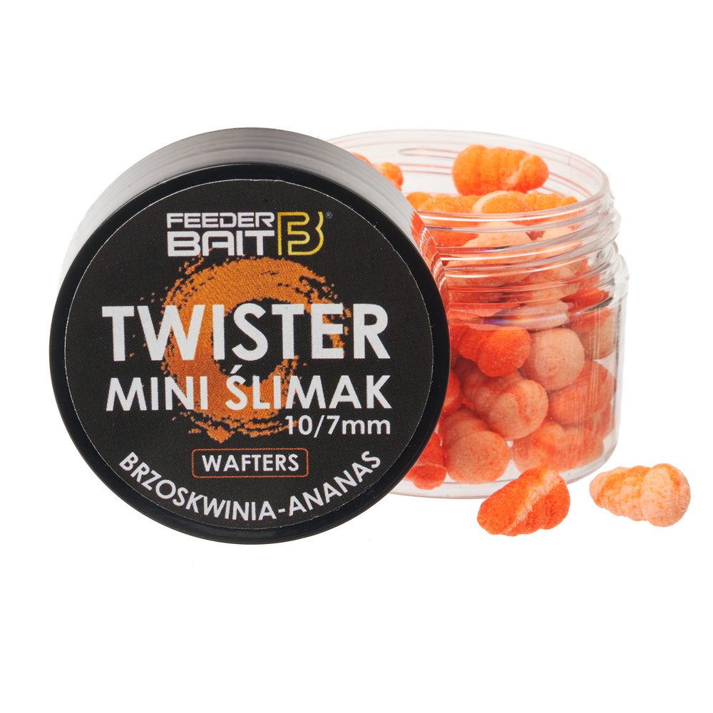 E-shop FeederBait Mini Šlimak Wafters 25ml - R72- Broskev/Ananas,FeederBait Mini Šlimak Wafters 25ml - R72- Broskev/Ananas