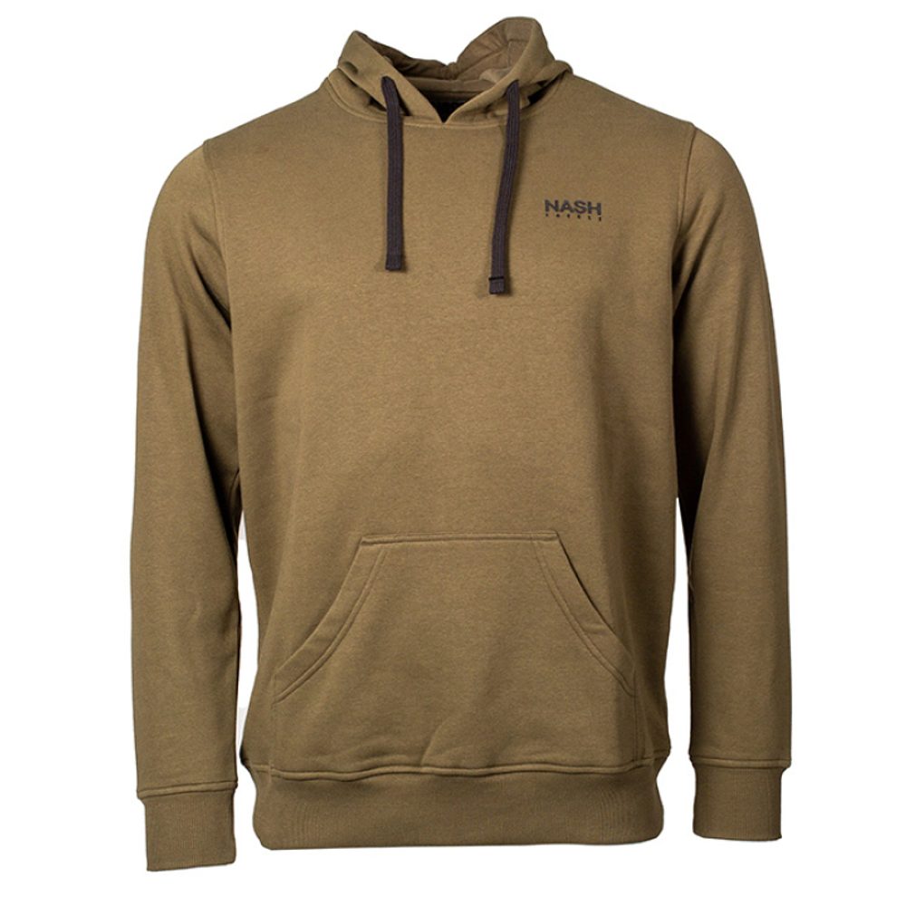 E-shop Nash Rybářská Mikina Make It Happen Hoody Fish Logo Green - M,Nash Rybářská Mikina Make It Happen Hoody Fish Logo Green - M