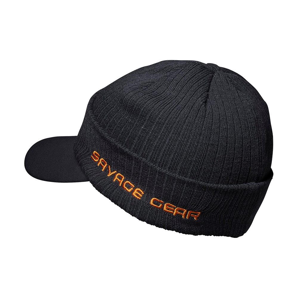 E-shop Savage Gear Čepice Peak Beanie One Size Rock Grey,Savage Gear Čepice Peak Beanie One Size Rock Grey
